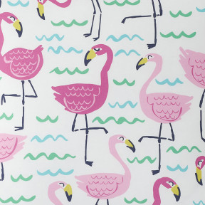 Dashing Flamingos