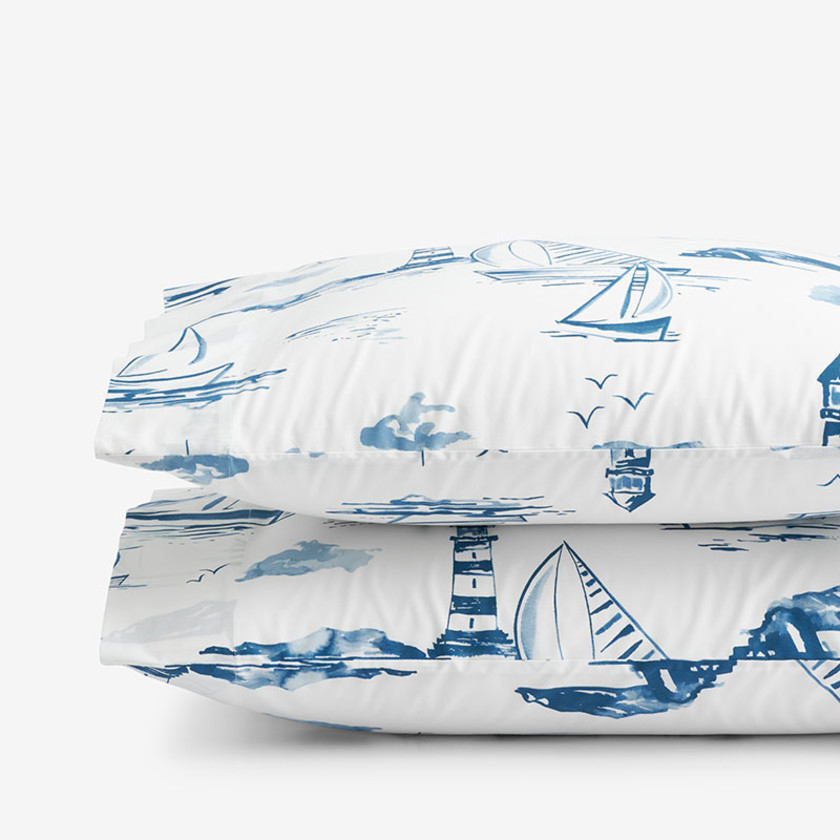 Summer Prints Classic Cool Cotton Percale Pillowcase Set